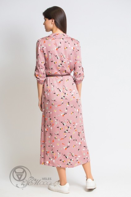 Платье 651 розовый Ivera collection