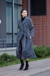 Пальто 7006-1 темно-серый Ivera collection
