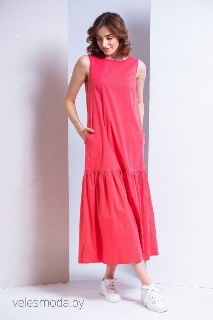 Платье 709 розовый Ivera collection