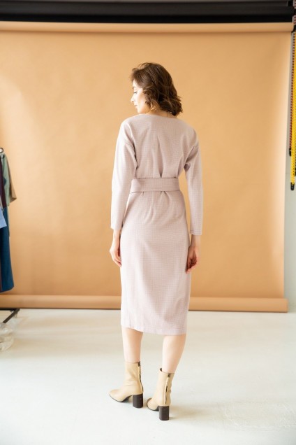 Платье 837 нежно-розовый Ivera collection