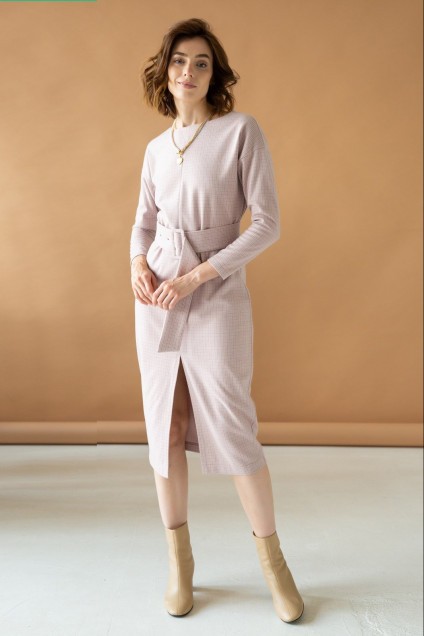 Платье 837 нежно-розовый Ivera collection