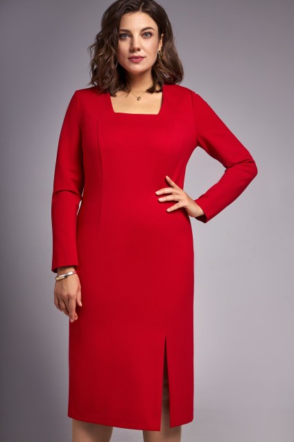Платье 1319 красный Iva