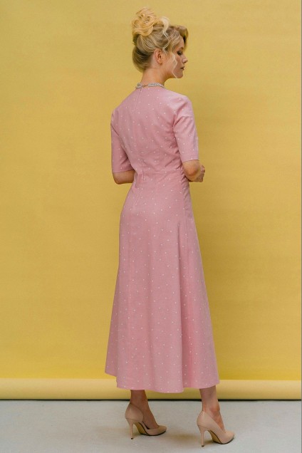 Платье 2450 розовый JRSy