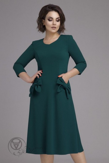 Платье 1889 зеленый JeRusi