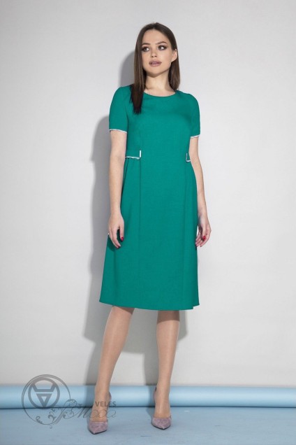Платье 1950 зеленый JeRusi