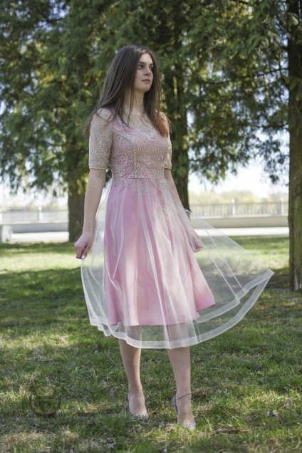 Платье 1983 нежно-розовый JeRusi