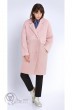 Пальто 1726 розовый Jersey (Джерси)