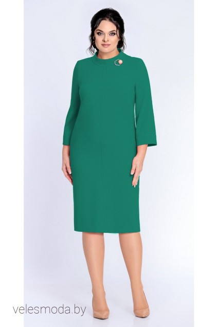 Платье 1838 зеленый Jersey (Джерси)