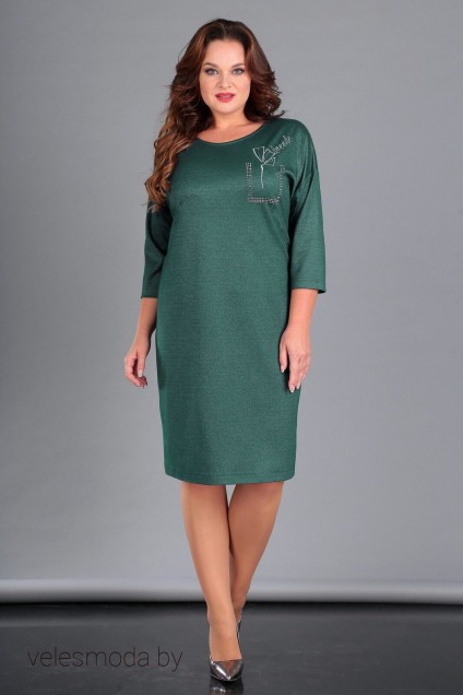 Платье 2053 зеленый Jurimex