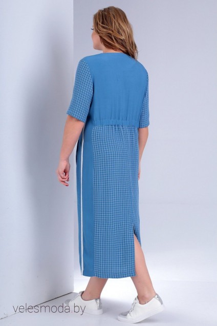 Платье 2210 голубой Jurimex