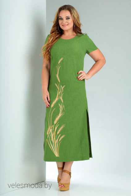 Платье 2257 зеленый Jurimex