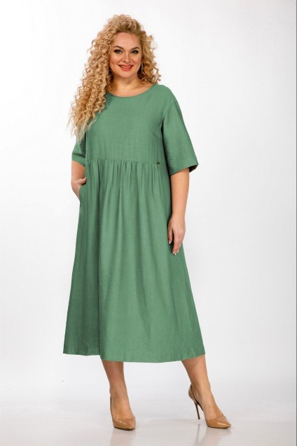 Платье 2858 зеленый Jurimex