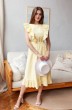 Платье 208-21 желтый KRASA