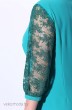 Платье К-349 светлый изумруд Карина Делюкс