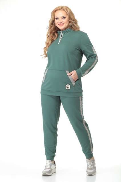 Спортивный костюм 2472 зеленый Кэтисбэл
