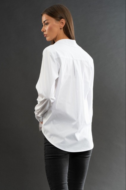 Рубашка 3088-01 белый Kivviwear