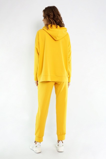 Спортивный костюм 4015-4040 желтый Kivviwear