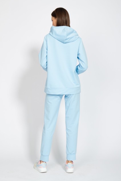 Спортивный костюм 4016-4040 голубой Kivviwear