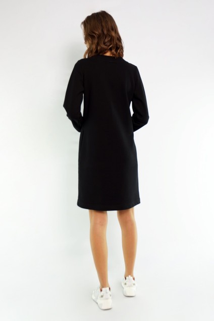 Платье 4041 черный Kivviwear