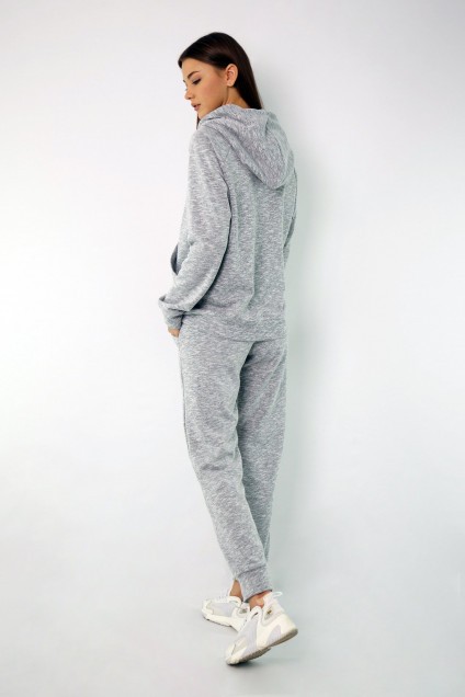 Спортивный костюм 4046-4050 светло-серый меланж Kivviwear