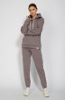 Спортивный костюм 4052-4053 баклажаново-серый Kivviwear