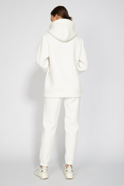 Спортивный костюм 4055-4053 белый Kivviwear