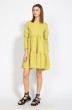 Платье 4069 лимонный хаки Kivviwear