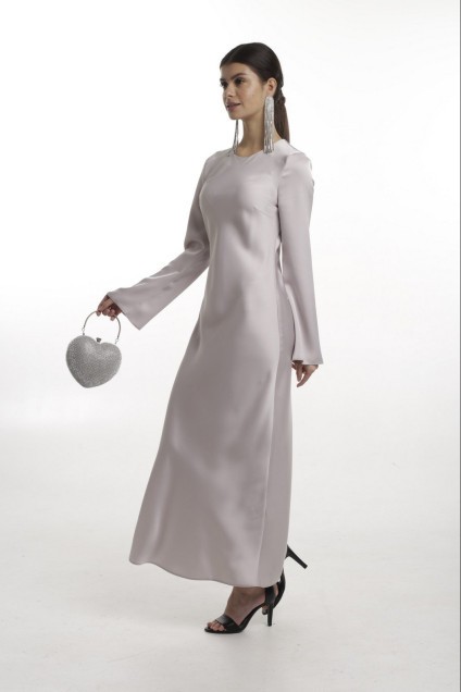 Платье 5001 светло-серый Kiwi
