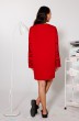 Платье 4-28-2 красный KOKOdea