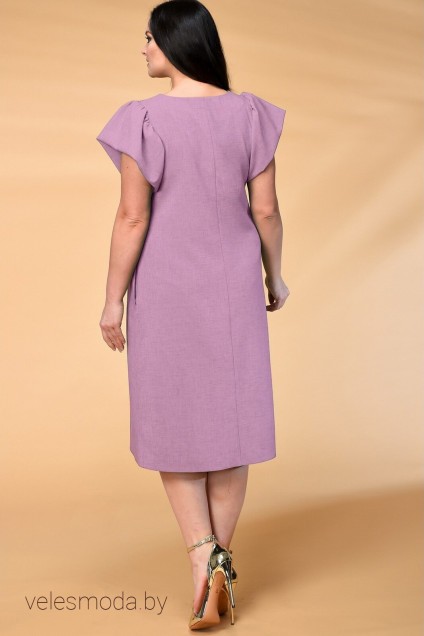 Платье 522 фиолетовый Кокетка и К