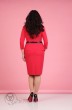 Платье 1495 красный Ксения стиль