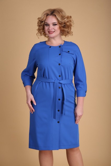 Платье 1942 василёк Ксения стиль