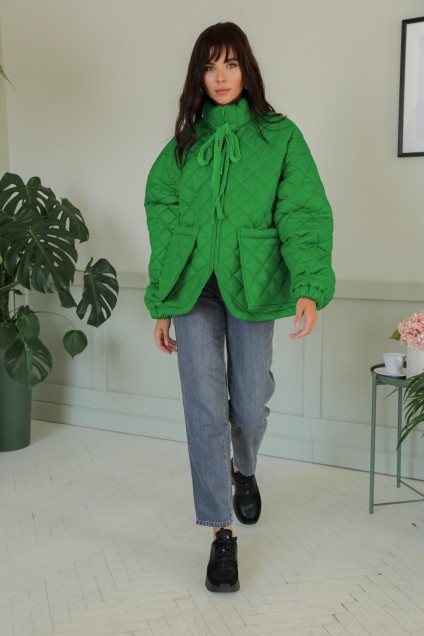 Куртка 1388 зеленый LADIS LINE