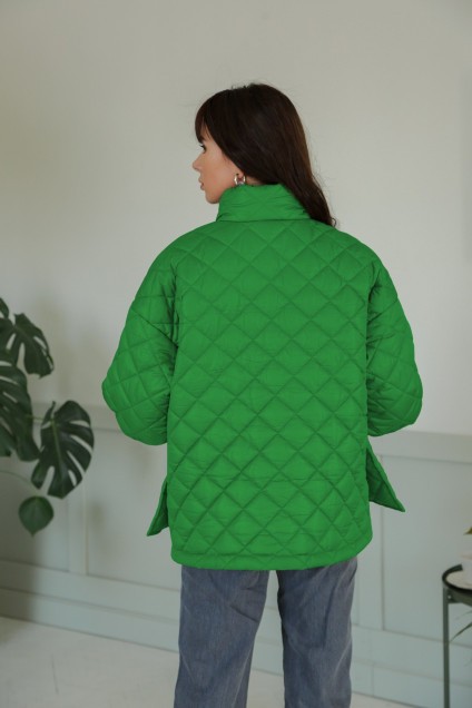 Куртка 1388 зеленый LADIS LINE