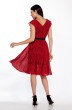 Платье 1279-2 красный LaKona
