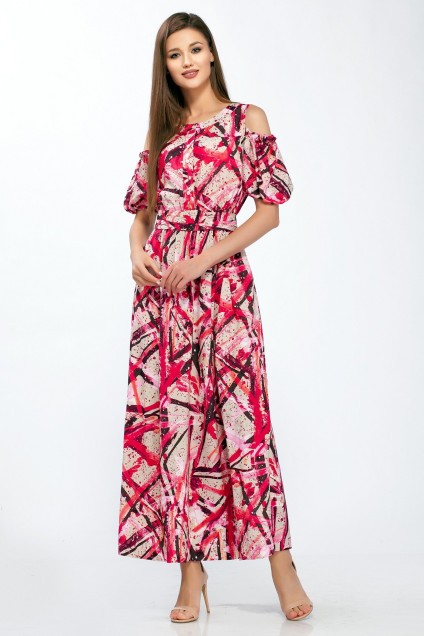 Платье 955 розовый LaKona