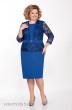 Платье 998-1 сине-васильковый LaKona