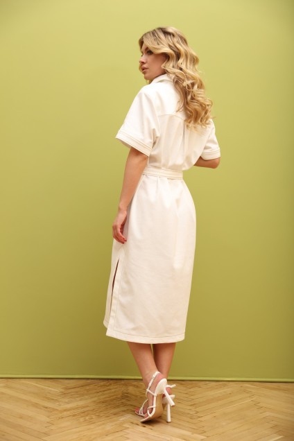 Платье 1050 молочный LM (Лаборатория моды)