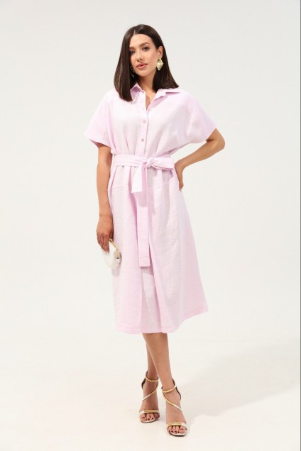 Платье 3067 розовый зефир LM (Лаборатория моды)