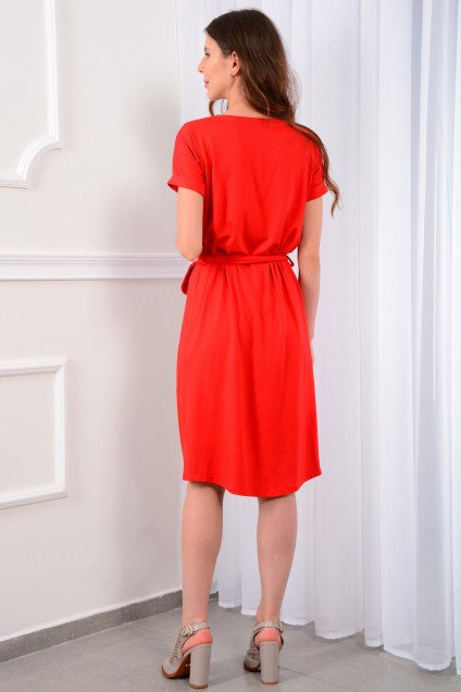 Платье 5503 красный LM (Лаборатория моды)