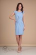Платье 418 голубой Lady Line