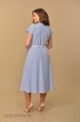 Платье 1132-1 синий+белый Lady Style Classic