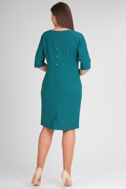 Платье  1188-2 зеленые тона Lady Style Classic