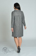 Платье 1520 серый+полоска Lady Style Classic