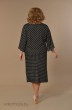 Комплект с платьем 1640 черный+бежевый Lady Style Classic