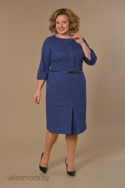 Платье 771 синие тона Lady Style Classic