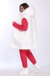 Спортивный костюм 2778 молочный + красный Ladysecret