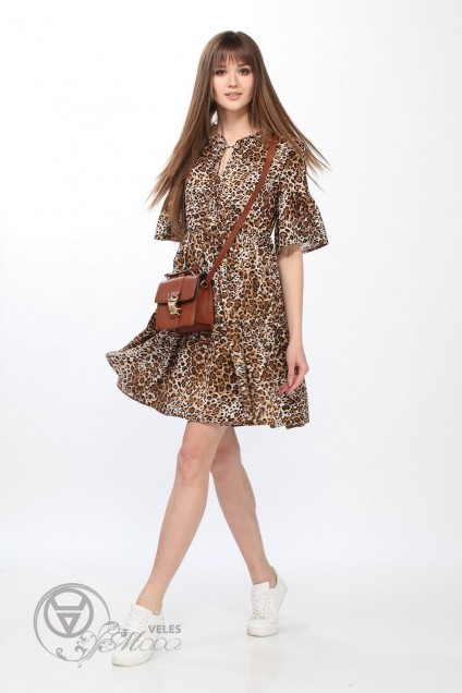 Платье 3590-1 леопард Ladysecret