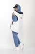 Спортивный костюм 4001 белый + синий Ladysecret