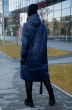 Пальто 5018-1 синий Ladysecret